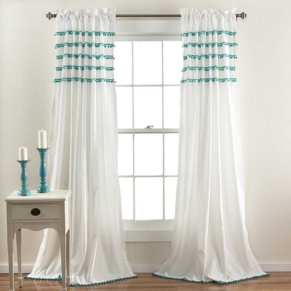 Aria Pom Pom Window Panel