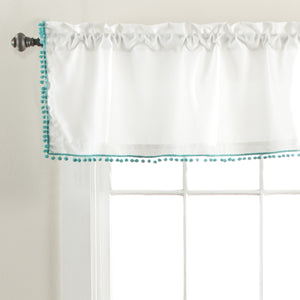 Aria Pom Pom Valance