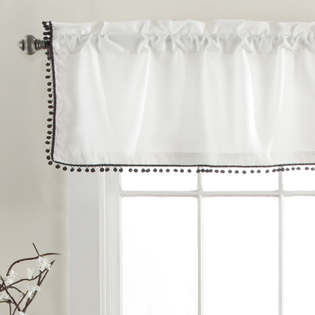 Aria Pom Pom Valance